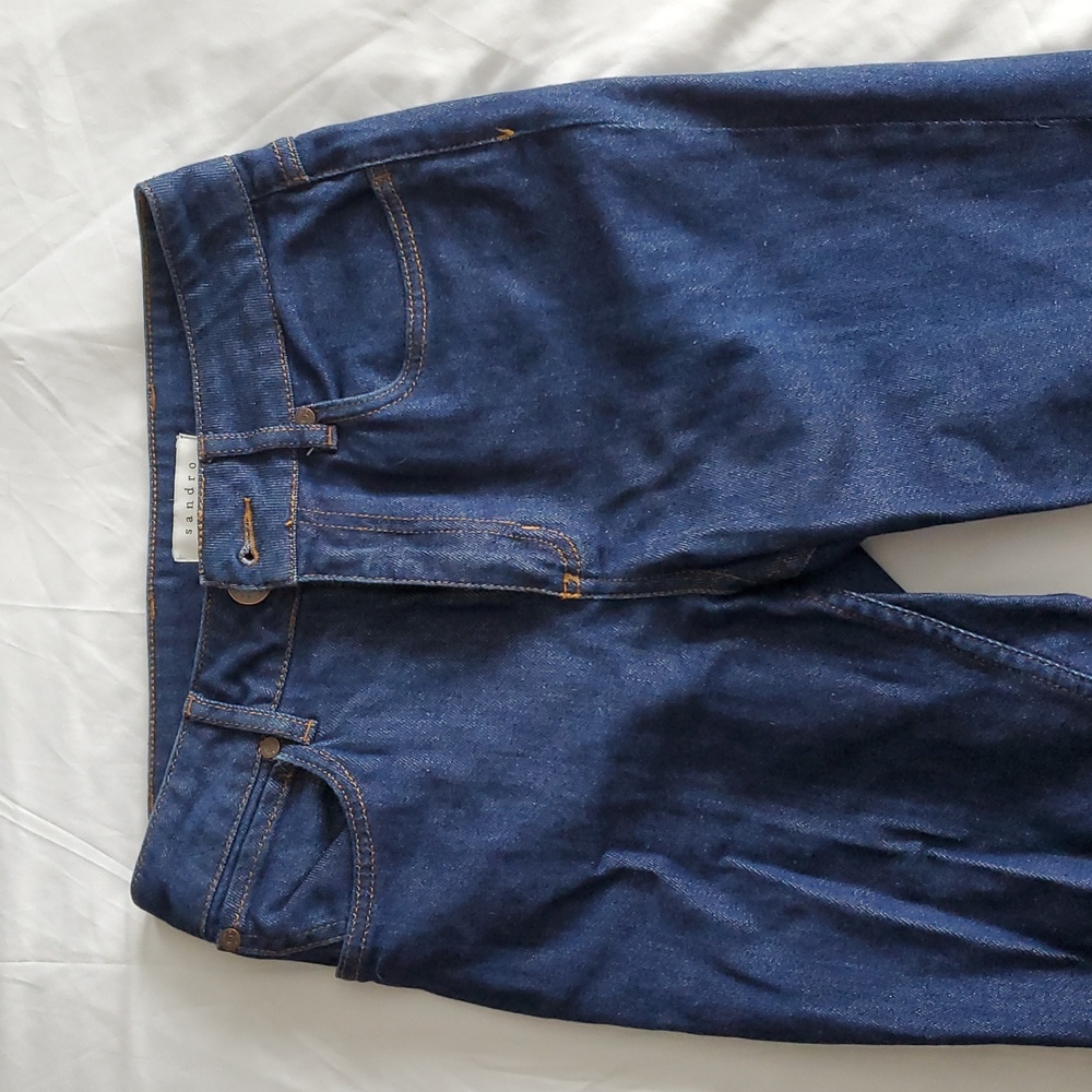 High Waisted Sandro Skinny Jeans - Picture 2 of 7